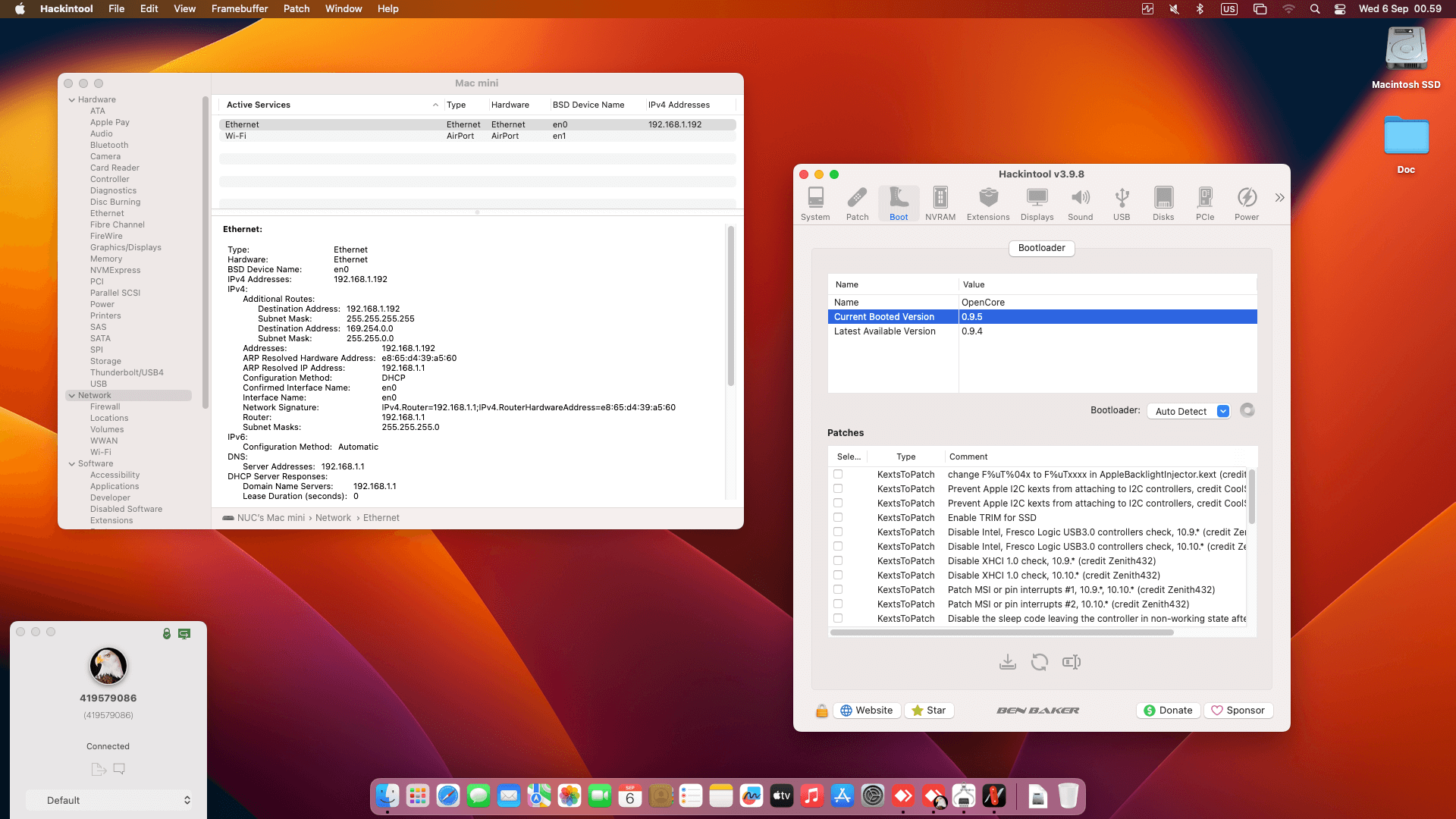 Intel NUC Kit NUC10i7FNH [CometLake   Intel UHD 10Th Gen]   OpenCore 1